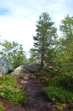 Summit of Ukko Island, Lake Inari